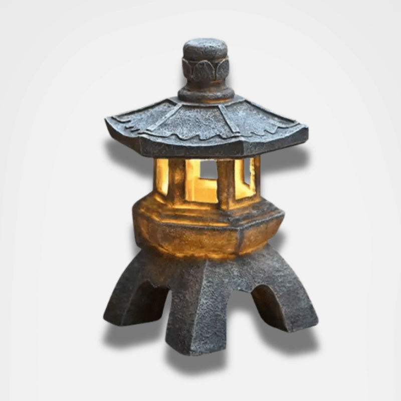 Lanterne Asiatique Solaire de Pagode