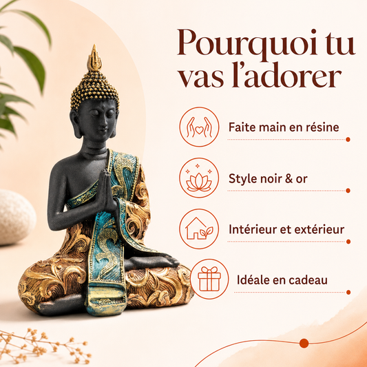 Statue Bouddha de thaïlande : benefices cles