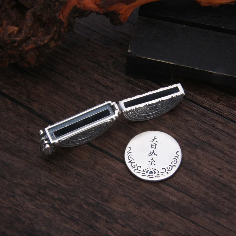 Pendentif Amulette Bouddha Mantra