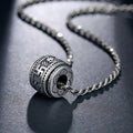 Pendentif Om Mani Padme Hum Rotatif