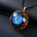 Pendentif D’Orgonite en Pierre de Cristal