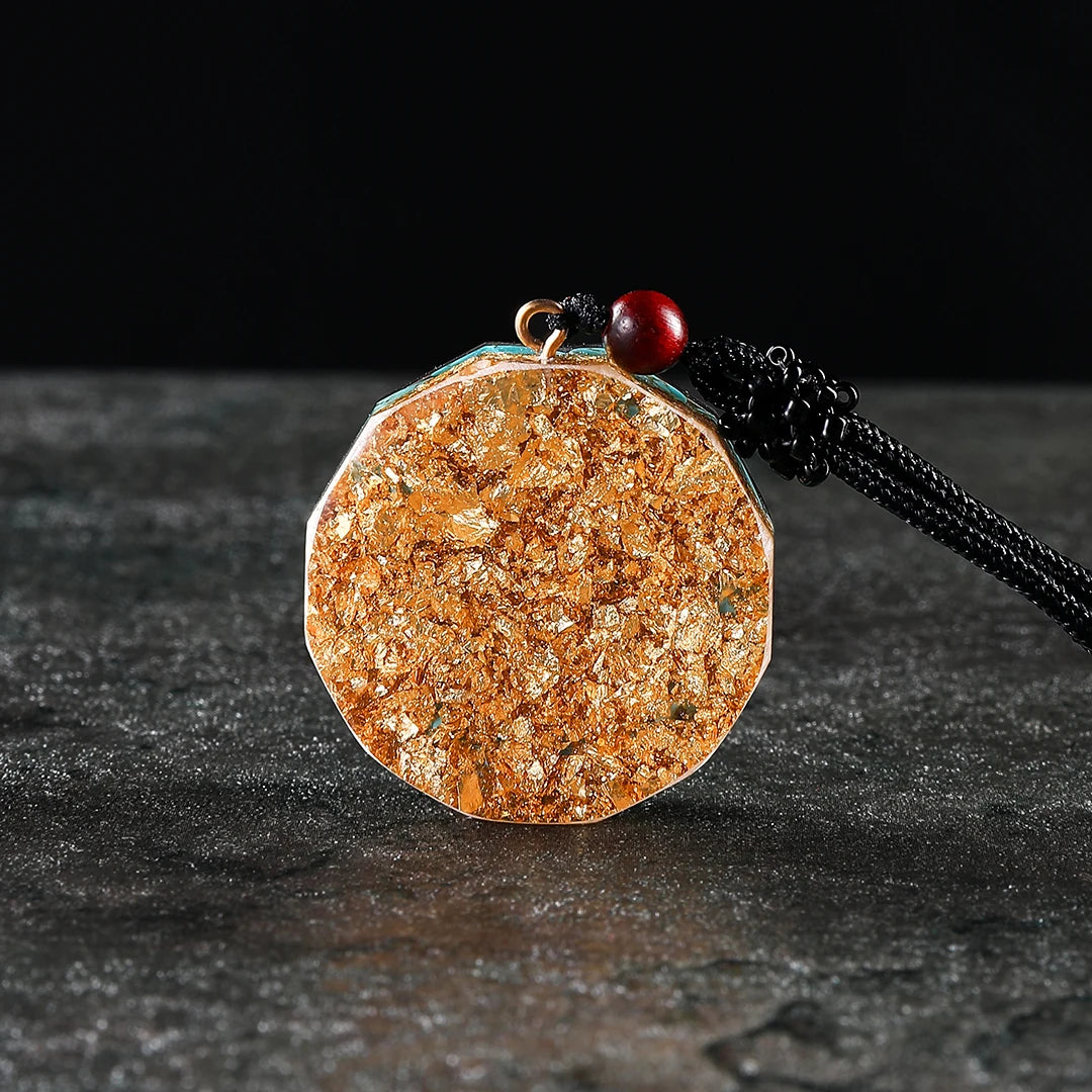 Pendentif En Obsidienne Métatron