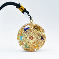 Pendentif en Orgonite 7 Chakras