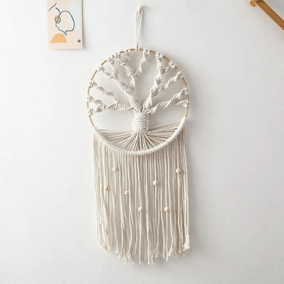 Attrape Reve Arbre de Vie Macrame