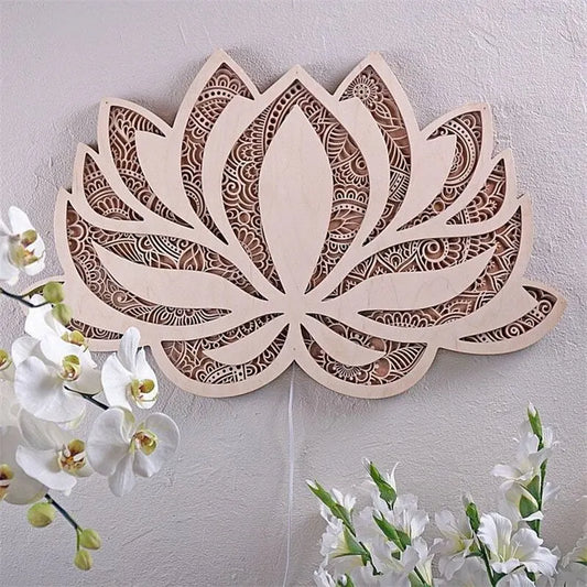 Lampe Lotus Murale