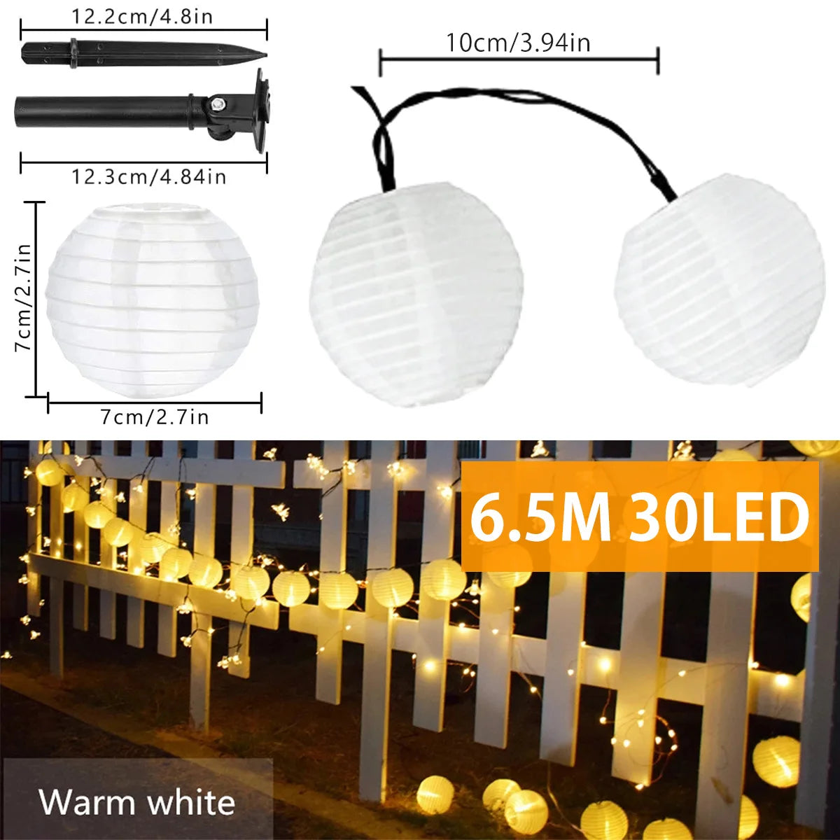 Lanternes Chinoises Solaires