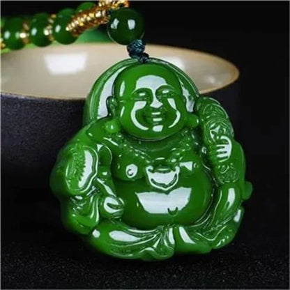Pendentif en Jade Bouddha