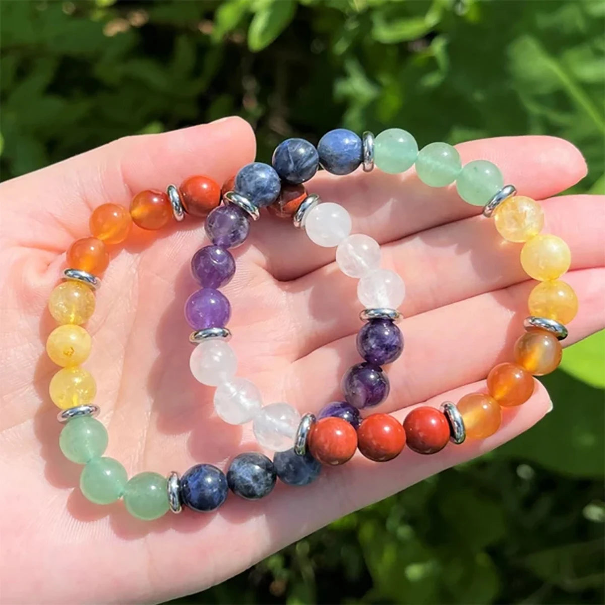 Bracelet 7 Chakras Multi-Pierres