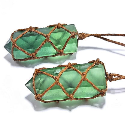 Collier en Pierre Naturelle Emeraude