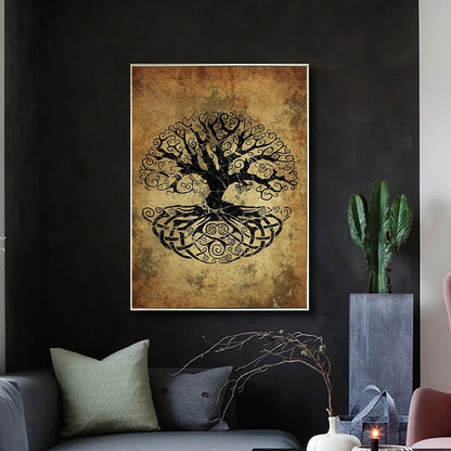 Tableau Arbre de Vie Moderne
