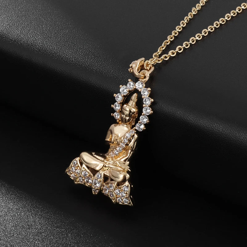 Pendentif Bouddha Or