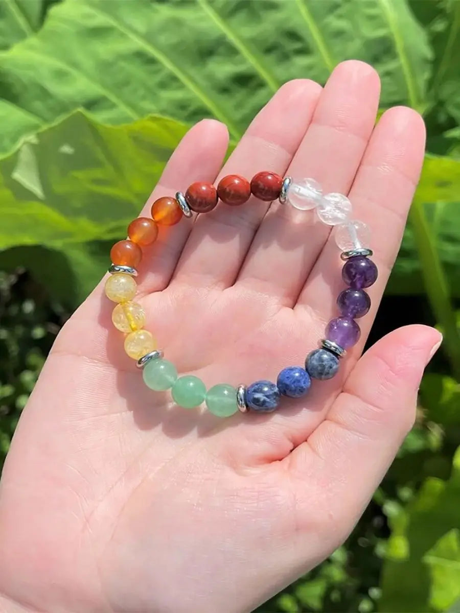 Bracelet 7 Chakras Multi-Pierres