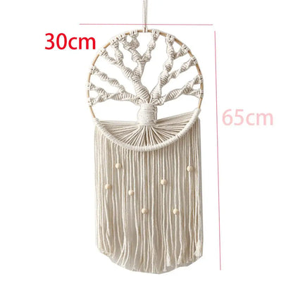 Attrape Reve Arbre de Vie Macrame