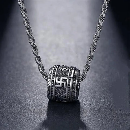 Pendentif Om Mani Padme Hum Rotatif