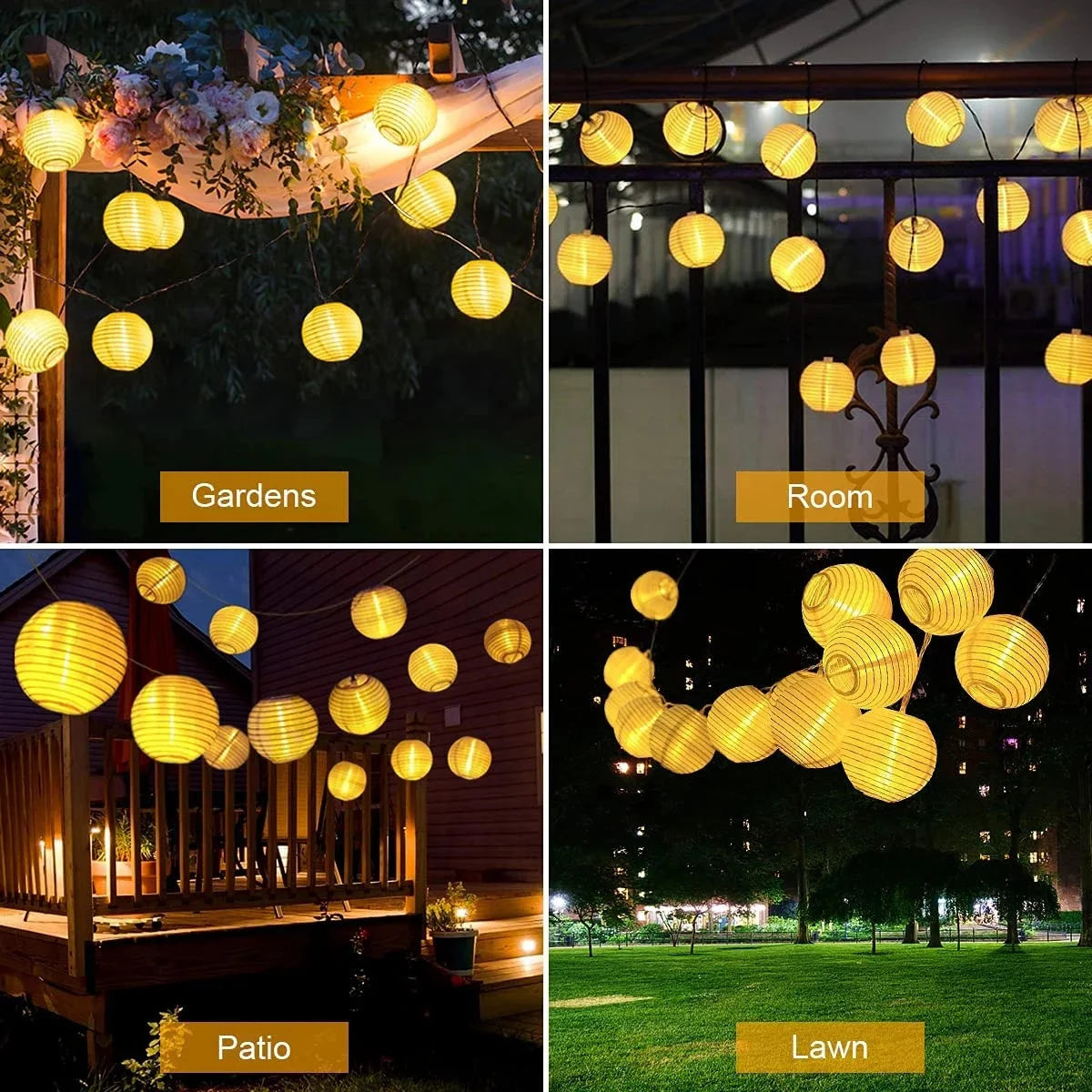 Lanternes Chinoises Solaires