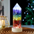Lampe 7 Chakra en Orgonite