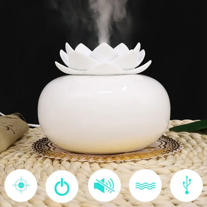 Diffuseur d'huile essentielle Fleur de Lotus