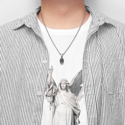Pendentif Visage Bouddha Démon