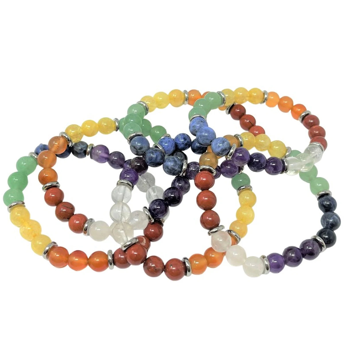 Bracelet 7 Chakras Multi-Pierres