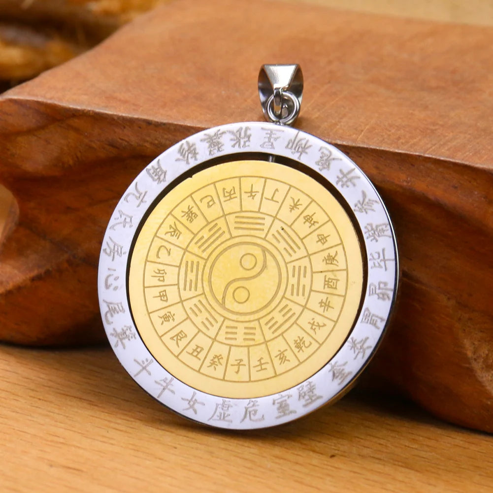 Amulette Bouddhiste Om Or Rond