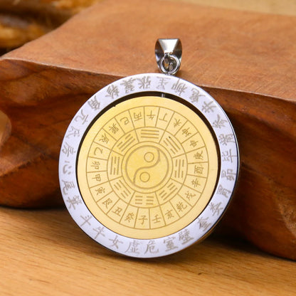 Amulette Bouddhiste Om Or Rond