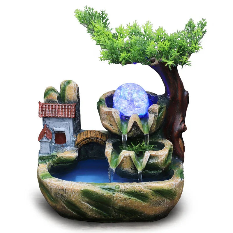 Fontaine D'intérieur Zen Boule Tournante