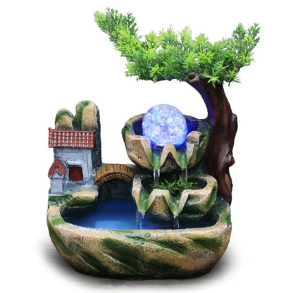 Fontaine D'intérieur Zen Boule Tournante
