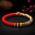 Bracelet Tressé Boudhiste Tibetain