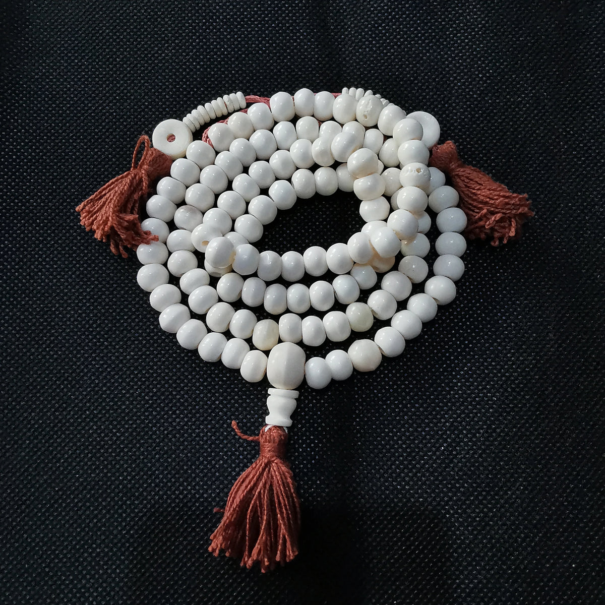 Mala Tibétain Os de Yak