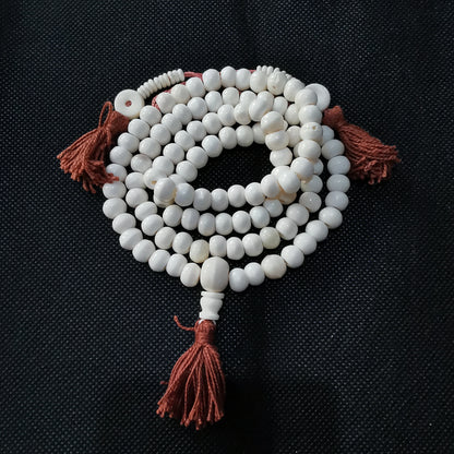 Mala Tibétain Os de Yak