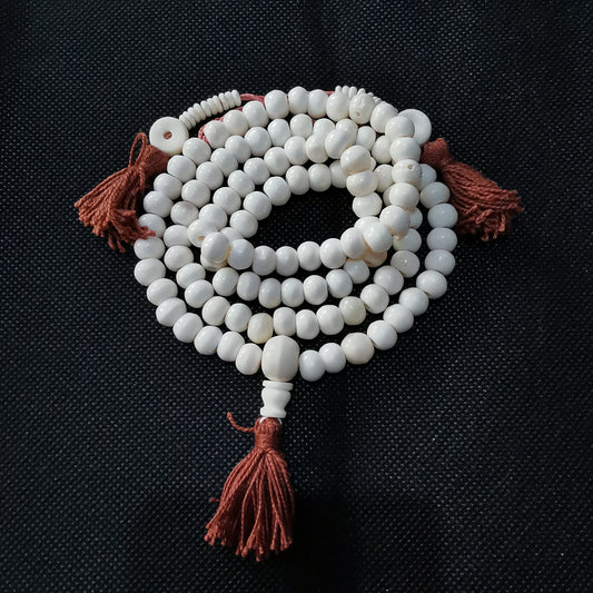 Mala Tibétain Os de Yak