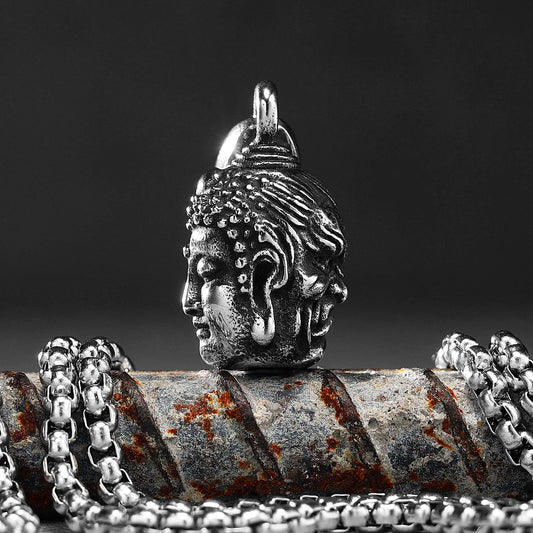 Pendentif Visage Bouddha Démon