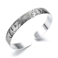 Bracelet Fleur de Lotus en argent