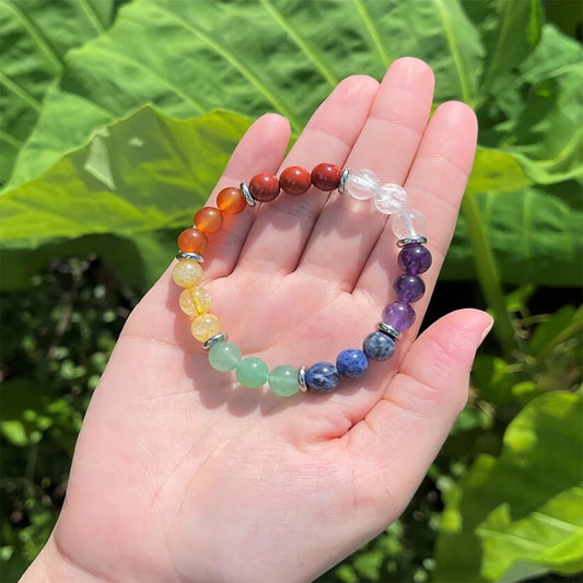 Bracelet 7 Chakras Multi-Pierres