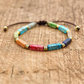 Bracelet 7 Chakras Femme Pierres Naturelles
