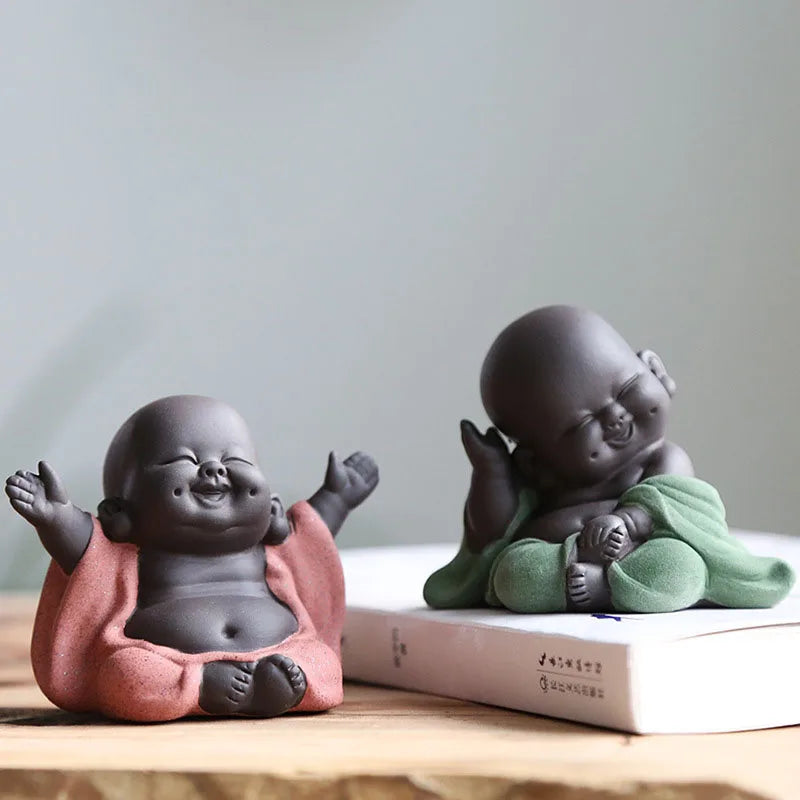 Statuette Bébé Bouddha Rieur