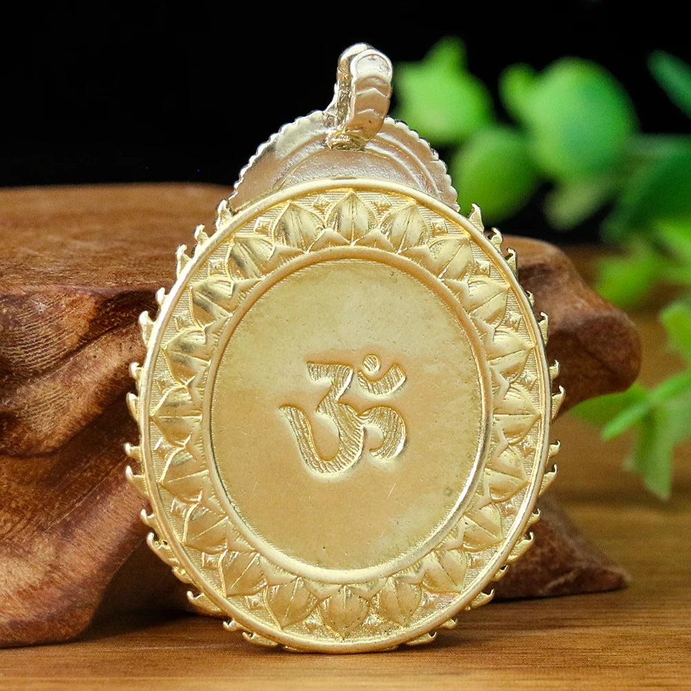 Amulette Bouddhiste Ganesh en Cuivre