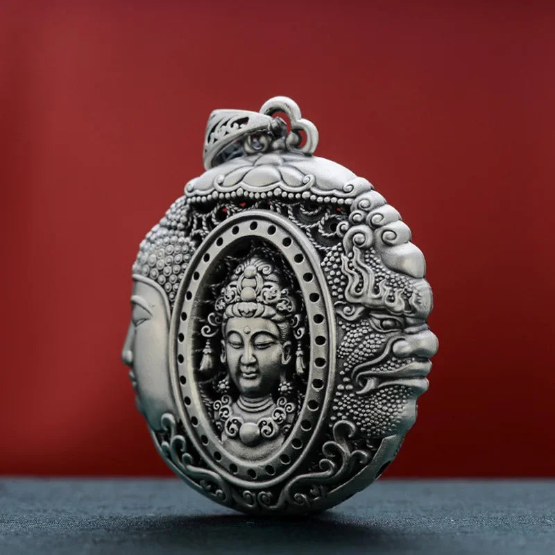 Pendentif Bouddha 3 Visages