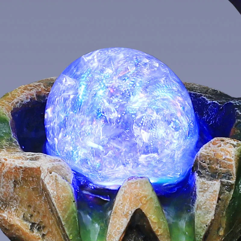Fontaine D'intérieur Zen Boule Tournante