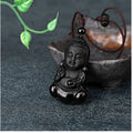 Pendentif Bouddha Obsidienne