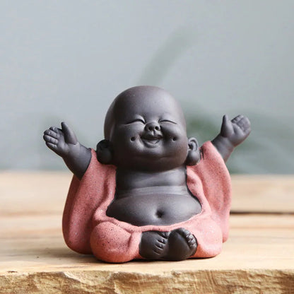 Statuette Bébé Bouddha Rieur