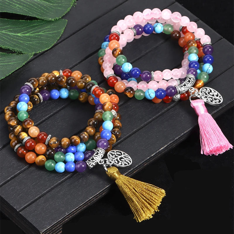 Mala Tibétain 7 Chakras