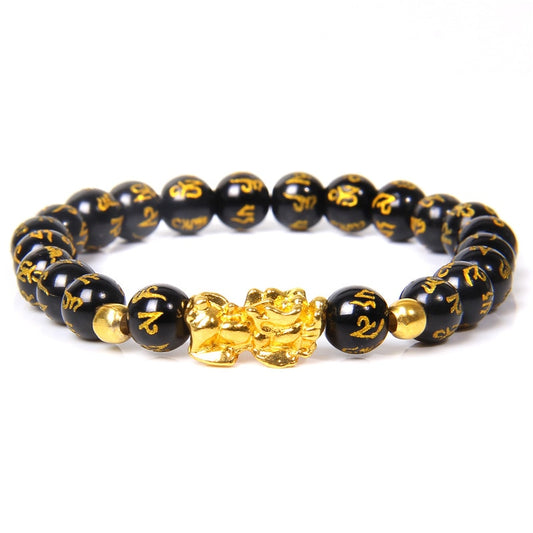 Bracelet Fengshui Pixiu Or