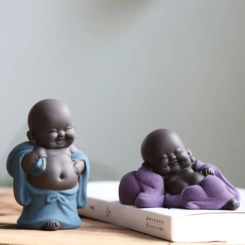 Statuette Bébé Bouddha Rieur