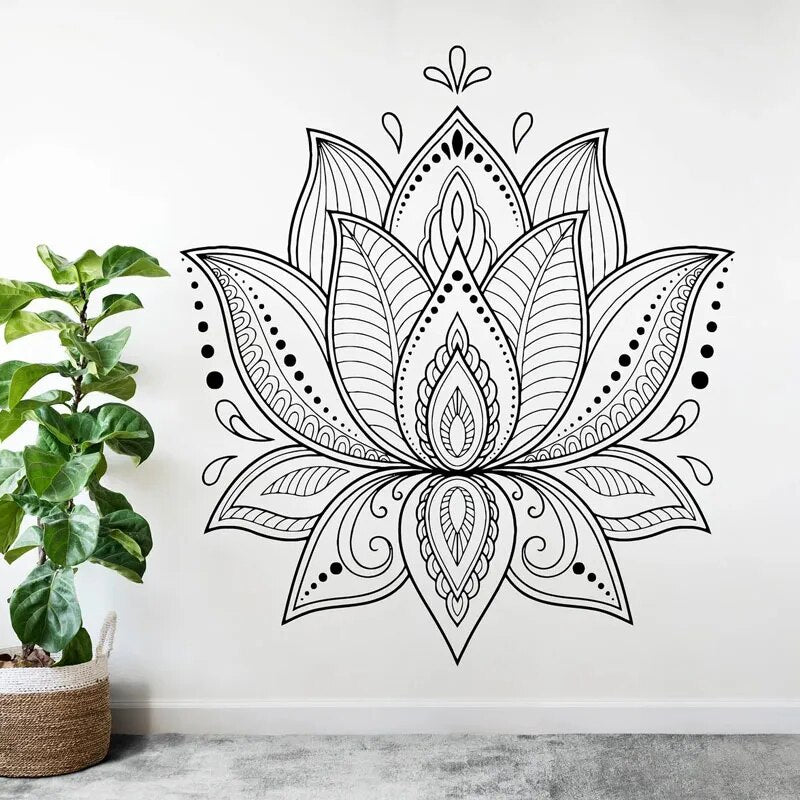 Stickers fleur de Lotus