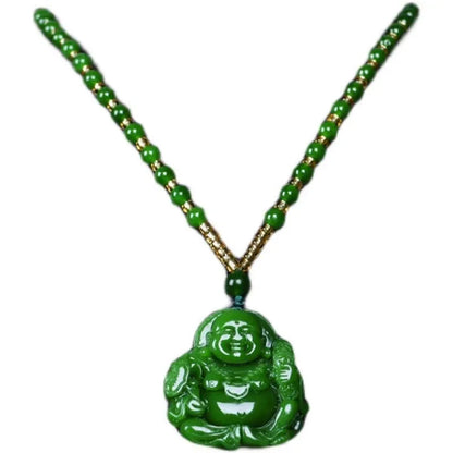 Pendentif en Jade Bouddha