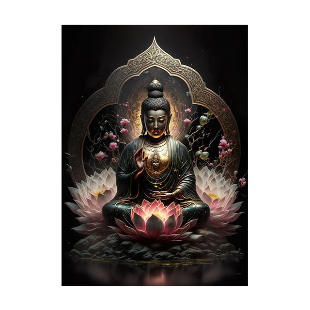 Poster Mural Bouddha