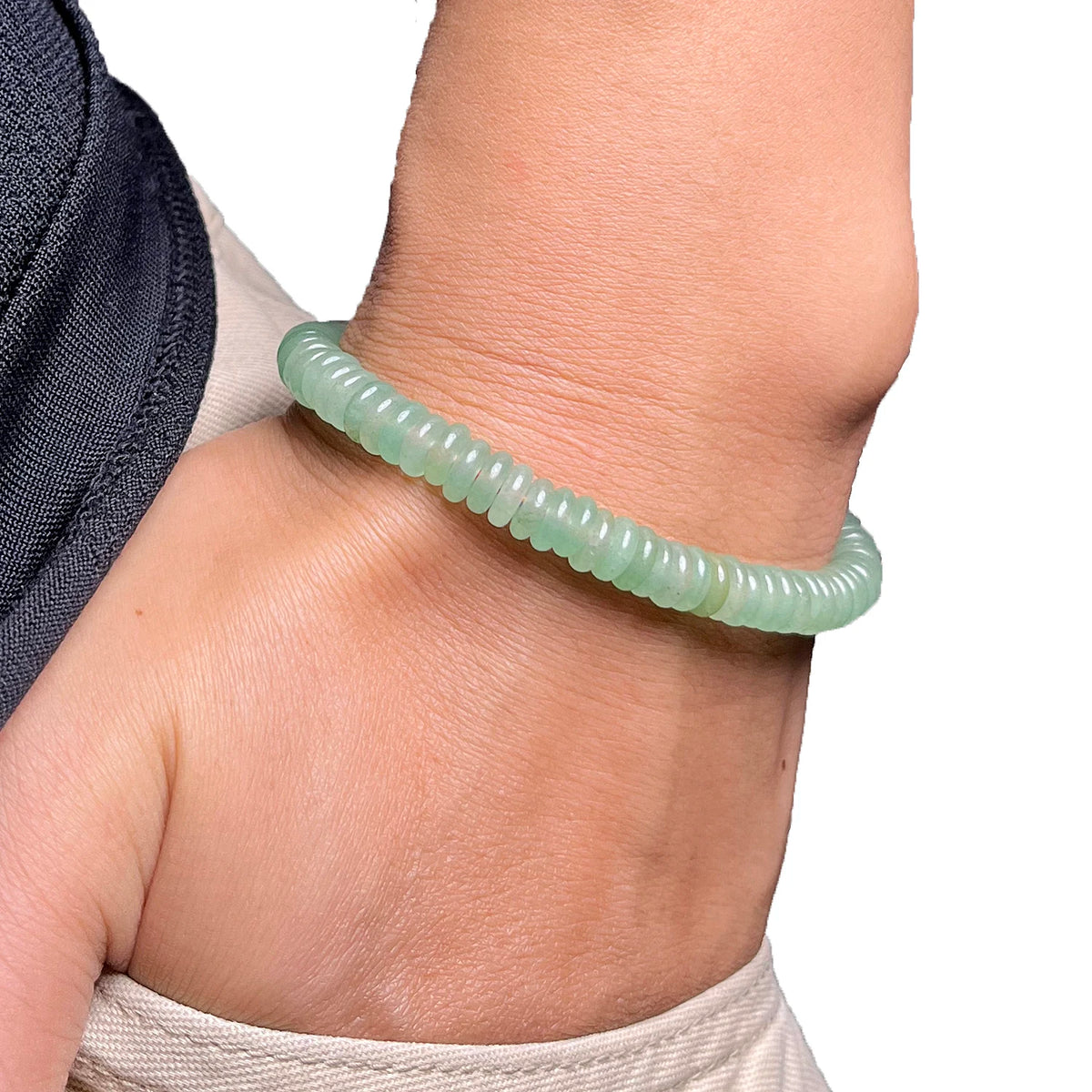 Bracelet Tibétain en Pierre D’Aventurine