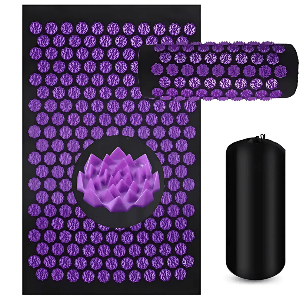 Tapis de Yoga d'acupression Fleur de Lotus
