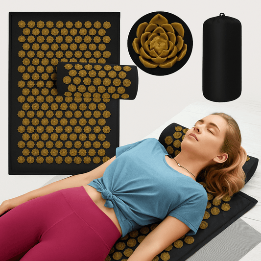 Tapis de Yoga d'acupression Fleur de Lotus